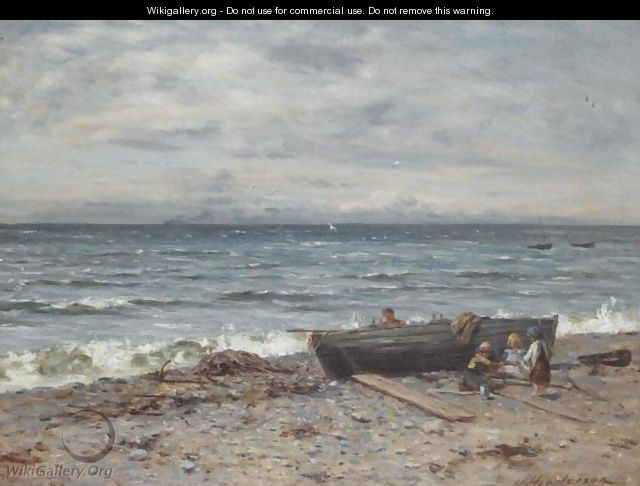 At Play On The Shore 2 - Joseph Henderson