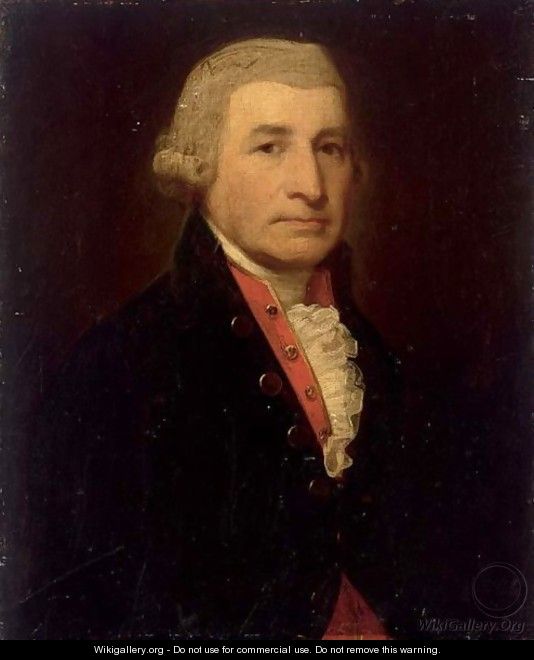 A Portrait Of George Washington (1732-1799) - English School