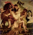 The Rape Of The Daughters Of Leucippus - (after) Sir Peter Paul Rubens