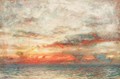 Afterglow, Red Sea - Albert Goodwin