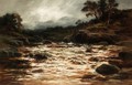 A Perthshire River View - William Beattie Brown