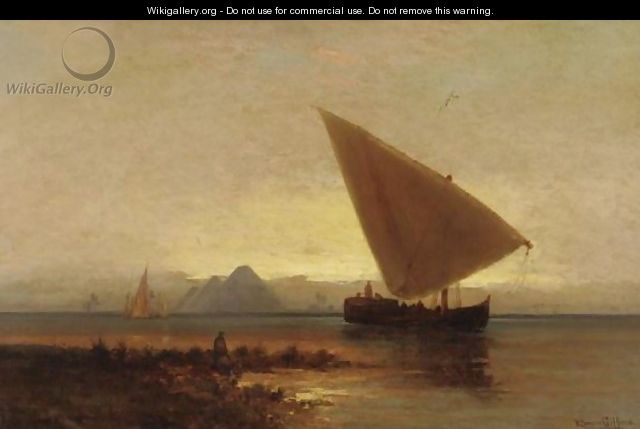 Sailing Along The Nile - Robert Swain Gifford