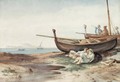 Fishermen At Rest - Consalvo Carelli