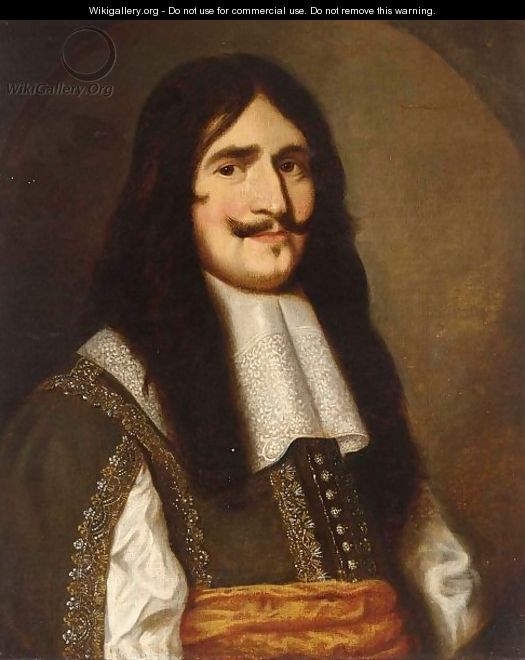 A Portrait Of Henry De La Tour D