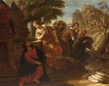 Christ At The Well - Dutch School
