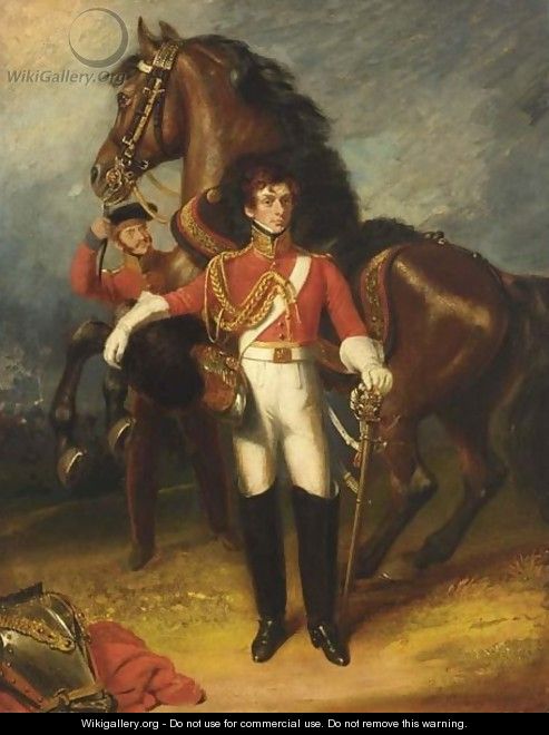 Portrait Of Capt. Rooke Of The 2nd Life Guards - James Ramsay
