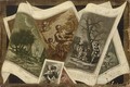 Still Life Of Various Prints - Dutch School