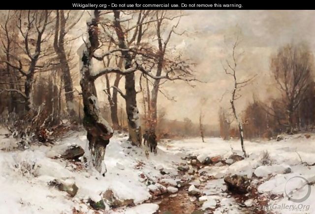 Winter Landscape - Wilhelm Schroter