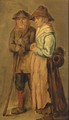 Two Peasants - (after) Adriaen Pietersz. Van De Venne