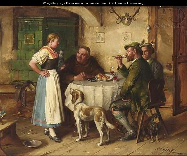 Tyrolean Dinner - Johann Adalbert Heine