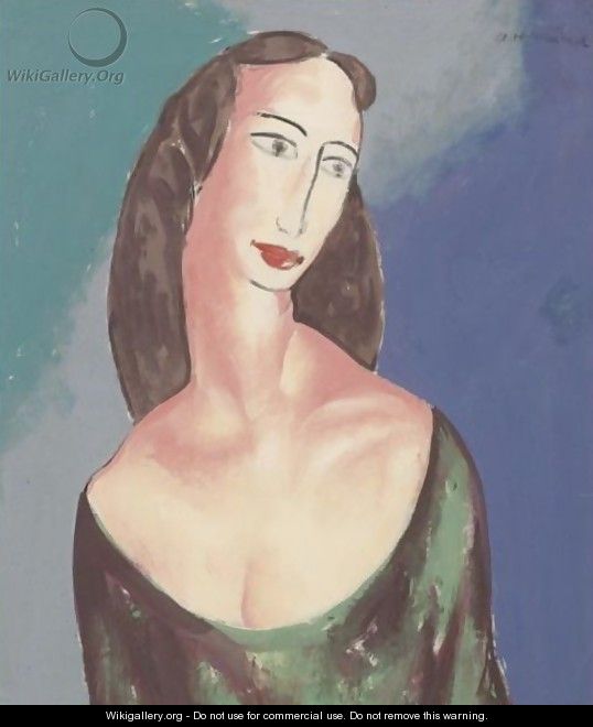 Portrait Of Janet - Alfred Henry Maurer