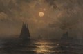 Moonlight At Sea - Mauritz F. H. de Haas