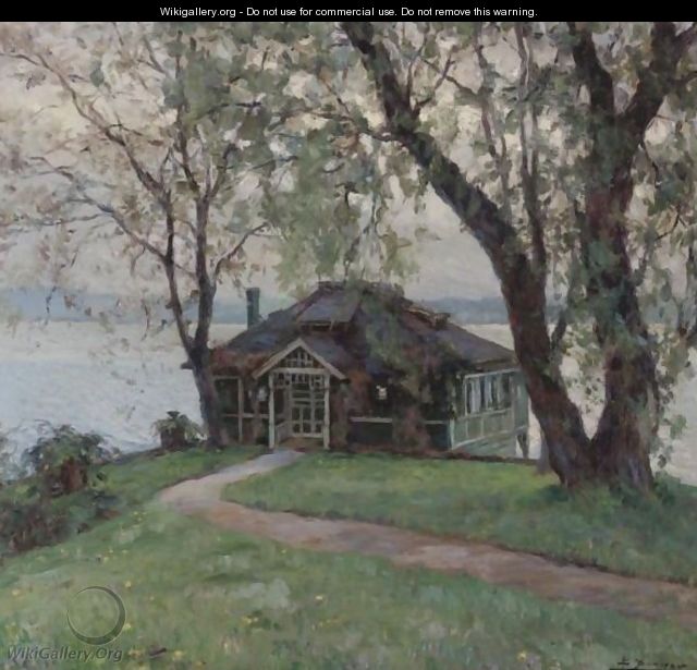 A Cottage By The River - Luis Graner Arrufi