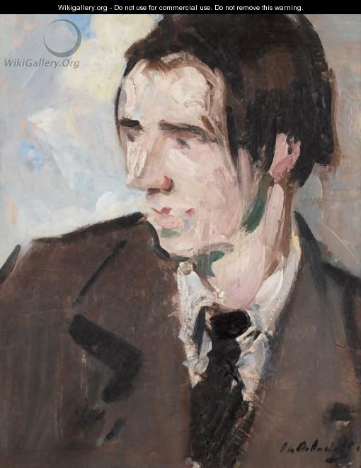 Portrait Of The Poet Norman Macdonald - Francis Campbell Boileau Cadell