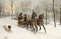 A Riding Tour In The Snow - Otto Eerelman