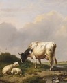Cattle In A Summer Landscape 2 - Eugène Verboeckhoven