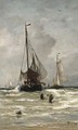 The Return Of The Fishing Boats - Hendrik Willem Mesdag