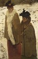 Two Girls In The Snow, Amsterdam - George Hendrik Breitner