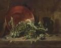 A Still Life With Artichokes - Philippe Rousseau