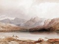 Figures By A Lake - John Ruskin