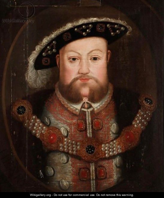 Portrait Of King Henry VIII 2 - (after) Holbein the Younger, Hans