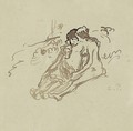Les Amoureux - Camille Pissarro