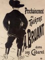 Aristide Bruant - Henri De Toulouse-Lautrec