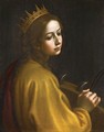 Saint Catherine Of Alexandria - Francesco Guarino
