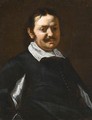 Portrait Of A Man, Half Length, Wearing Black With A White Ruff - (after) Michaelanglo Cerquozzi