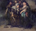 The Reprimand - (after) Eugenio Lucas Velazquez