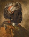 Portrait Of A Blackamoor, Head And Shoulders 2 - French School