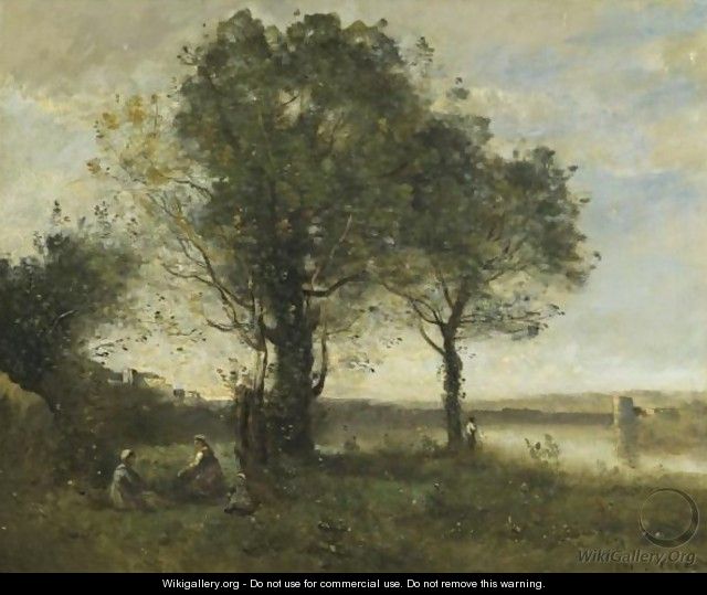 Brume Matinale Au Marais - Jean-Baptiste-Camille Corot
