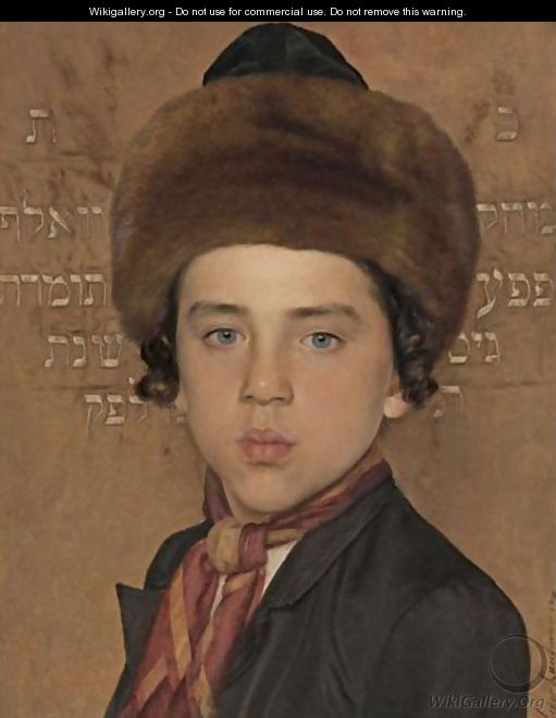 Portrait Of A Boy - Isidor Kaufmann