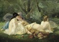 An Afternoon Idyll - Nicolas-Auguste Laurens