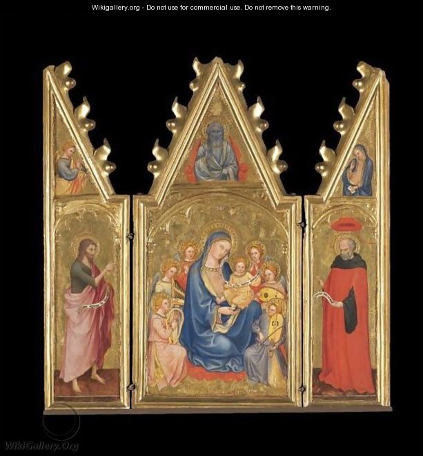 A Triptych - Taddeo Di Bartolo