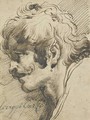 Head Of A Man, With A Moustache, Turned Left - Mauro Gandolfi