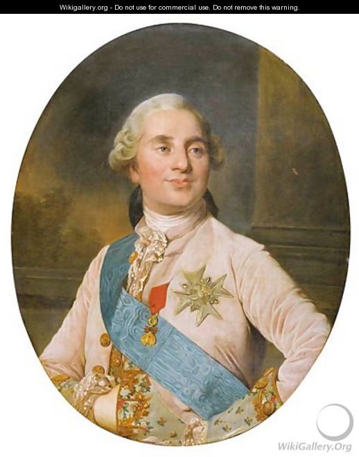 Portrait De Louis XVI En Buste - Joseph Siffrein Duplessis