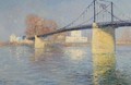 Le Pont Suspendu A Triel-Sur-Seine - Gustave Loiseau