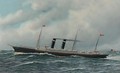 The Steamship 'New York' - Antonio Jacobsen