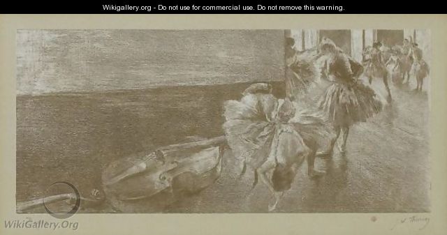 Danseuses Au Foyer - (after) Edgar Degas