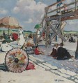 Beach At Gloucester - Ruth A. Temple Anderson