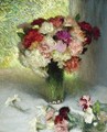 Carnations And Pinks - Sir George Clausen