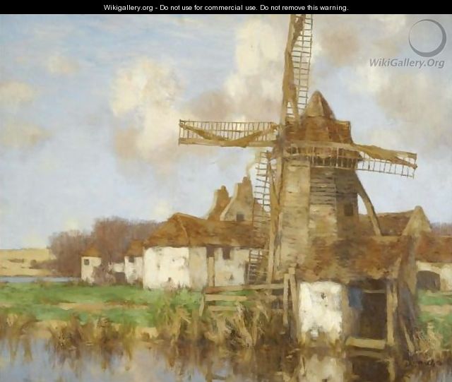 The Old Mill, Autumn - David Gauld