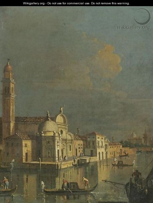 Venice, A Capriccio View Of San Giorgio Maggiore - (after) Bernardo Bellotto (Canaletto)