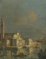 Venice, A Capriccio View Of San Giorgio Maggiore - (after) Bernardo Bellotto (Canaletto)