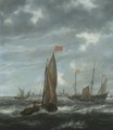 Merchantmen And Other Shipping Off Flushing - (after) Jan Peeters