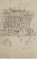 Grand Place, Brussels - James Abbott McNeill Whistler