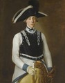 Portrait Of An Admiral, Three-Quarter-Length, In His Navy Uniform And Black Feathered Hat - German School
