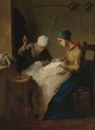 The Young Seamstresses - Jean-Francois Millet