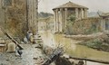 The Temple Of Hercules - Ettore Roesler Franz